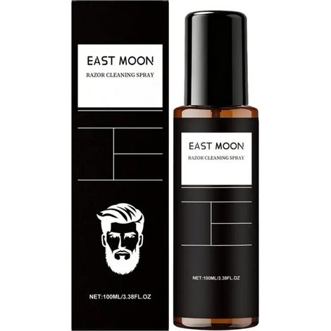 Nettoyeur pour rasoir électrique homme, entretien, décontamination et lubrification des lames (100ml) (1/5)