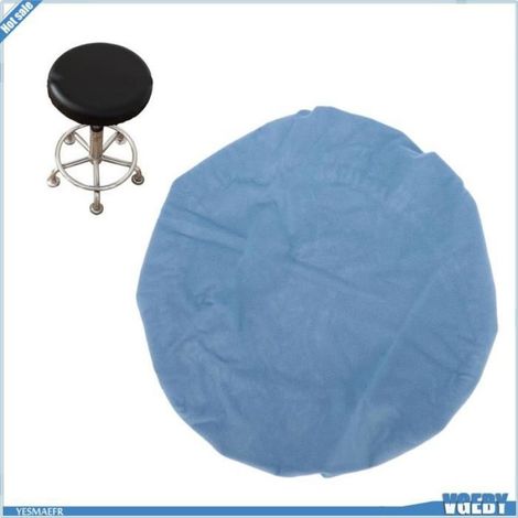 Ashata Housse pour tabouret de bar rond Housse de Tabouret de Bar Ronde, Housse de Chaise, Cuir PU Extensible et beaute peigne (1/5)