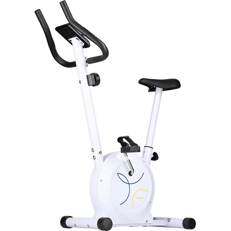 Bicicleta estática magnética ONE Fitness RM8740 blanca (1/5)
