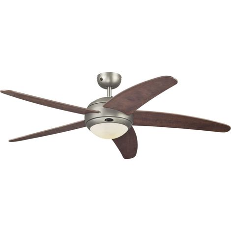 Ceiling Fan Bendan Pewter with Light and Remote