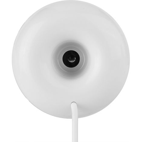 Mini humidificateur USB portable en forme de beignet pour bureau, voiture et maison - Blanc (1/2)