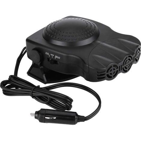 12V 150W 2-in-1 Auto-Heizlüfter mit Kühlfunktion und Entfrosterfunktion, Heißluft-Auto-Heizungsersatz für Fahrzeuge, tragbarer Heizlüfter mit Kühlfunktion