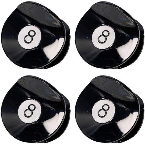 1/2/3/4/5 Stück Haarspangen, schwarz, 8-Ball-Golfschläger-Haarspange, Damen-Hochsteckfrisur, Pferdeschwanzhalter, Haifisch-Haarspange-4pcs (1/5)