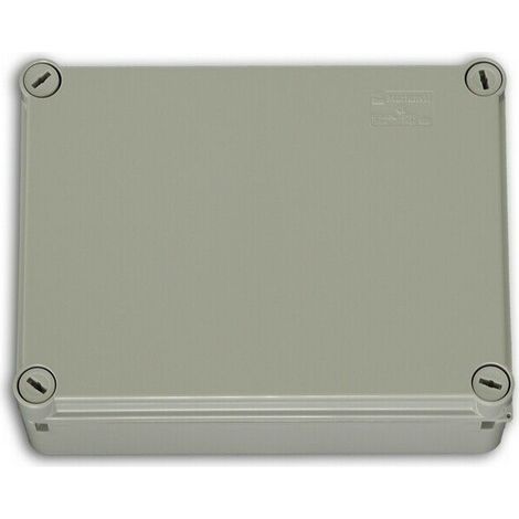 Cassetta Stagna Grigia IP66 240x190x90mm Scatola Derivazione Esterna (1/2)
