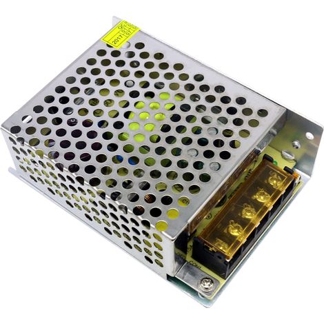 Transformateur de tension AC 100-240 V vers DC 5 V 10 A 50 W, alimentation à découpage régulée, adaptateur/convertisseur pour rubans LED, appareils photo, ordinateurs, projets radio. (1/4)