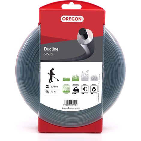 Oregon Filo di taglio libero Duoline 2.7 millimetri x 70 m, 545828