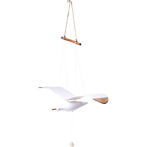 Gabbiano con Corda Mov Meccanico 84x27x105