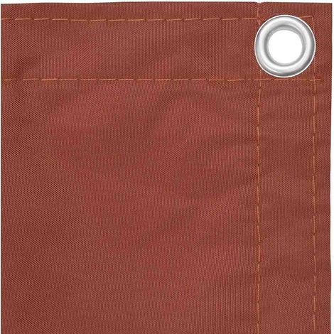 Maison Exclusive - Toldo para balcón de tela oxford terracota 120 (1/5)