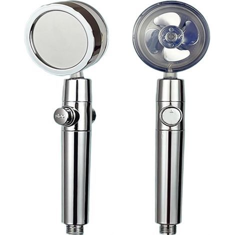 360° drehbarer Turbo-Duschkopf, hoher Wasserdruck, wassersparend, verstellbar, Filter (1/5)