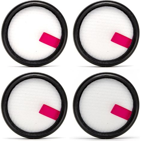 Lot 4 Filtres Rechange pour Aspirateur Sans Fil Cecotec INSE K370, N370 – Sans Sac