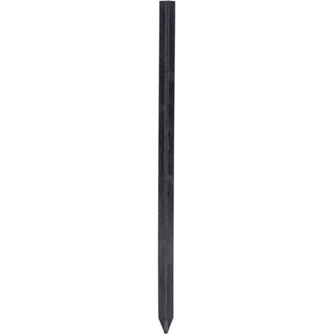 Zaunpfosten Kunststoff 150cm x Durchmesser70,0 mm schwarz Gallagher GALLAGHER 009527GAL (1/2)