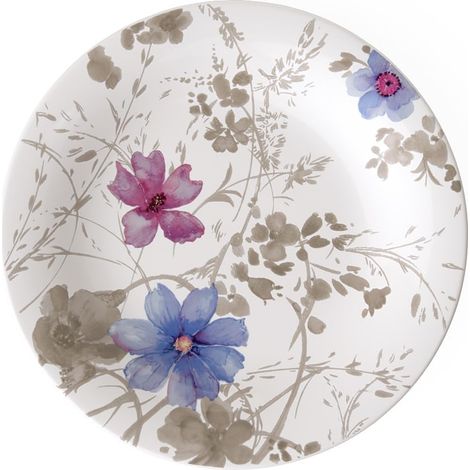 Assiette petit-déjeuner, 21 cm, Porcelaine, Blanc/Multicolore (1/4)