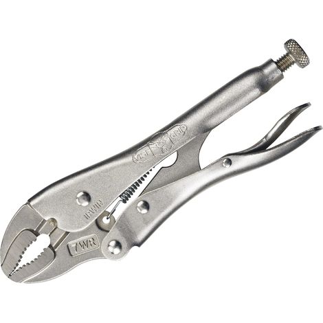 IRWIN Curved Tip Pliers, 175 mm Length, 38 mm Jaw Capacity, Precision Pliers for Bending and Holding