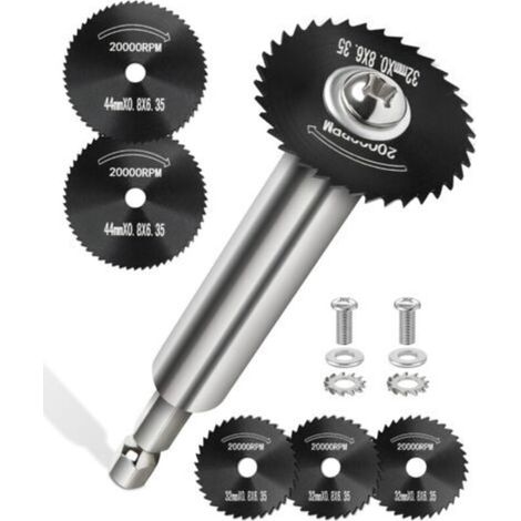 Coupe-tube intérieur avec 5 lames de rechange, tige hexagonale de 1/4 po, coupe-tube intérieur en PVC pour perceuse et visseuse à percussion (1/4)
