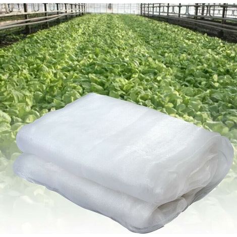 Filet Anti Insecte, 2,5 X 7M Filet De Protection Anti-Insectes, Filet De Protection Maille Fine Pour Protéger Jardin, Serre, Plantes, Vergers, Cultures