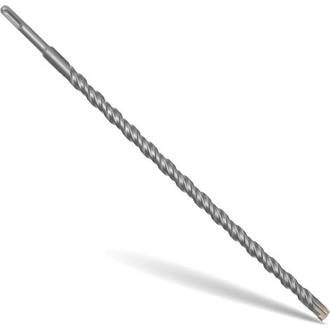 Foret SDS Plus 16mm x 400mm,avec 4 taillants en carbure et double vis, pour béton, pierre naturelle (1/5)