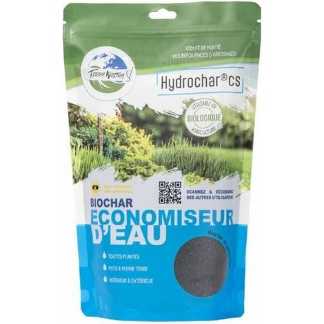 Rétenteur d'eau Hydrochar CS - TERRA NOSTRA - 162334 - Economie d'eau pour plantes - Sachet 300g (1/2)