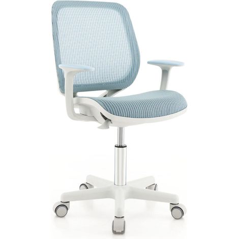 Hauteur réglable 80-92 cm, chaise de bureau enfant pivotante pour étude, dossier ergonomique, 6-15 ans (1/5)