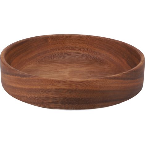 Bol de service pour collation aux fruits, polyvalent, élégant et Durable, plat à salade rond pour la maison, grande taille