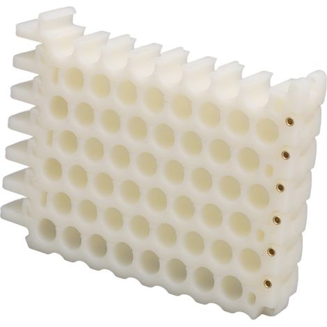 Organisateur de câbles peigne à trous 9 mm outil regroupeur pour câbles réseau CAT5 CAT6 CAT7 matrice 8x6 (1/5)