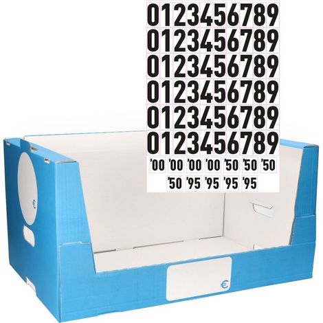 Scatola di cartone impilabile aperta 590 x 390 x 300 mm EDM
