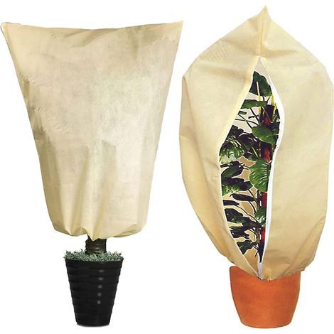 Housses de Protection pour Plantes,Housse d'Hivernage,Protection Palmier Hiver,Voile Hivernage Protection Contre Le Gel des Palmier et Olivier (180×240cm,1 pièce) (1/5)