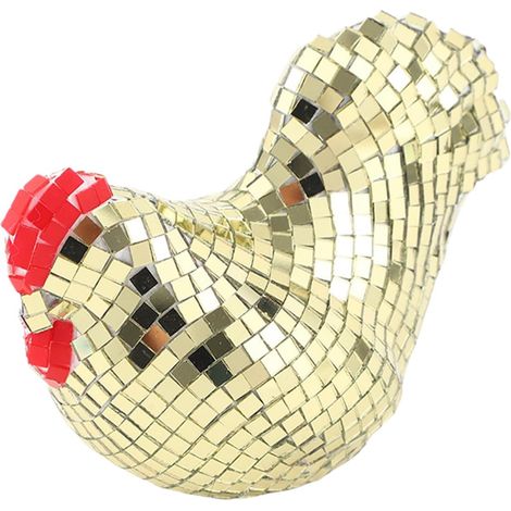 Huhn Reflektierend Dekoration Cooles Acryl Spiegelnd