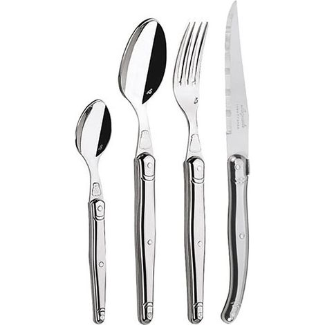 24-teiliges besteckset 12/10 edelstahl - Jean Dubost - 07111