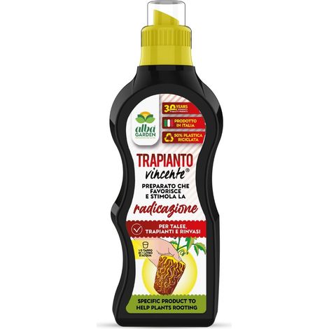 Preparato Naturale Biologico, Liquido Radicante per Talee Accelera Crescita e Sviluppo Naturale delle Radici e Attecchimento x 500 ml (1/5)