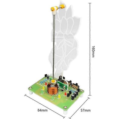 Kit de balançoire électronique à monter soi-même, tutoriel et formation sur le capteur de balançoire à lévitation magnétique, pièces pour la pratique du soudage (1/5)