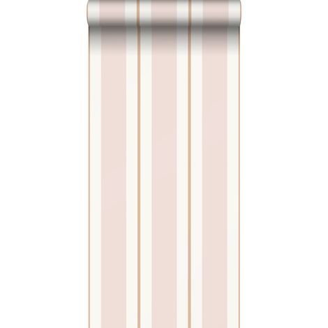 papier peint à rayures rose - Sanders & Sanders (1/5)