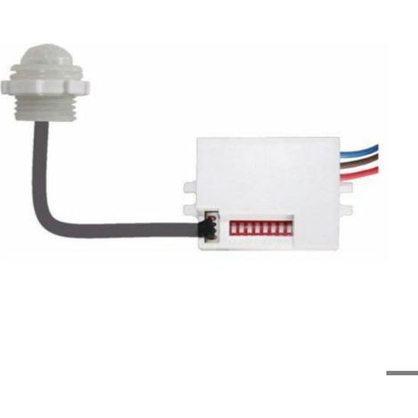 Détecteur De Mouvement - IP65 - Portée 6 M - Angle 120° - Pour Extérieur - 1 Pièce (1/4)