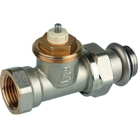 Corps de vanne thermostatique SX ms vern. Joint souple traversant 3/8''.