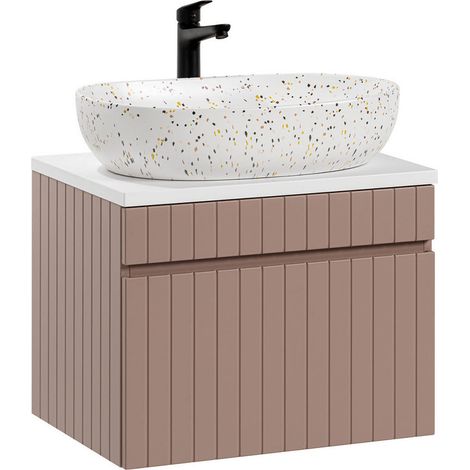 Waschtisch 60cm Zelie mit 1 Schublade, Rose (1/5)