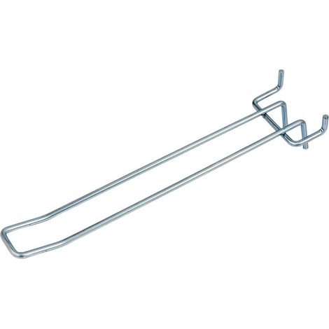 Doble colgador para perforaci贸n EURO Mega-M L-20cm fi4 zinc N