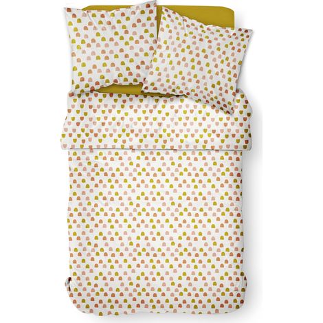 Parure de couette 100% coton 57 fils 260x240 NALA (1/5)