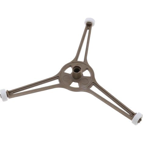 Horno microondas universal con soporte para bandeja de horno de tres brazos de 24,5 cm. (1/5)