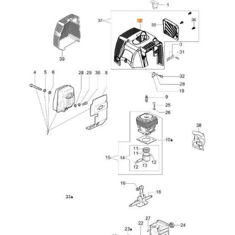 ORIGINAL MOTORABDECKUNG EMAK 61330264AR