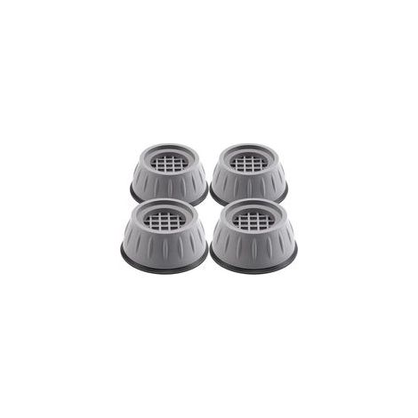 Coussinets anti-vibrations pour machine à laver 4 pièces anti-chocs et anti-bruit Support pour lave-linge séchant Coussinets anti-marche Anti-dérapant Réfrigérateur Lit Tapis de nivel (1/4)