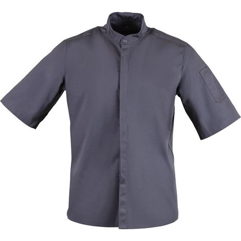 Veste Col Officier Gris Anthracite - Taille M - Southside