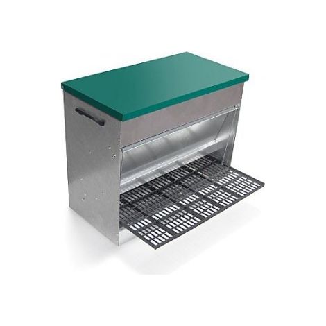 Top con chiusura oscillante per polli e pollame anti -uccelli e roditori - capacitМК 28 kg
