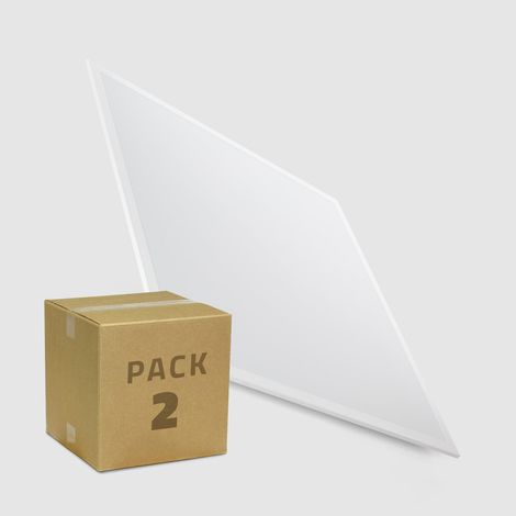 2er Pack LED Panel 60x60cm 40W 4800 lm Solid No Flicker 4000K Neutralweiß 2er-Pack (1/5)