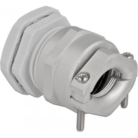 DELOCK PG29 KABELVERSCHRAUBUNG MIT D ZUGLAST- UND Knickschutz - GRAU 60362