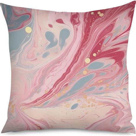 Housse de Housse Coussin Marbre Déco Intérieure (1/5)