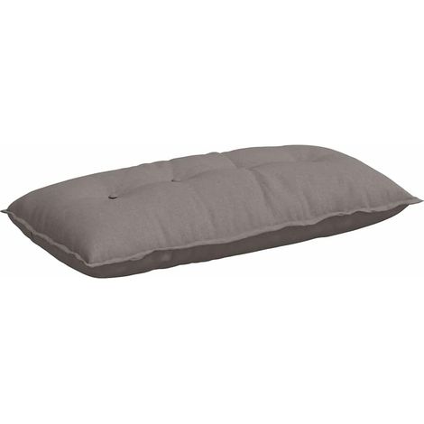 Coussin de Dos Taupe 100 x 19 x 50 cm tissu (1/5)