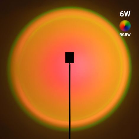 Stehlampe "PACK" 6W - RGBW - Sunset Lampe
