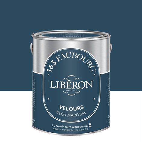 Mehrflächiger maritimer Blaulack 163 Faubourg Libéron Samt 2,5 l LIBERON (1/3)