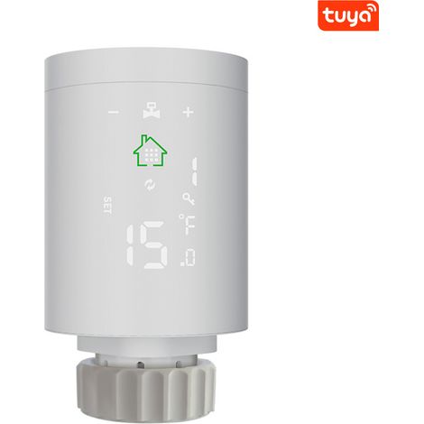 Actionneur de radiateur intelligent, vanne thermostatique programmable pour radiateur, régulateur de température
