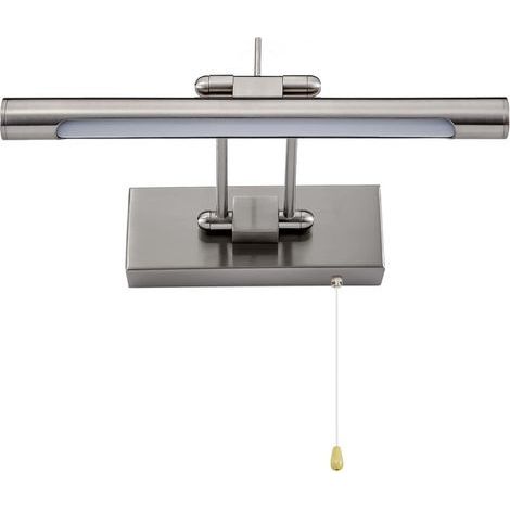 Lampe de Miroir de Salle de Bain LED avec Interrupteur - Applique Murale Réglable IP44 pour Miroir de Maquillage, 4000K, 35 cm / 6W (1/4)