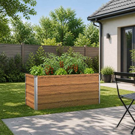 Jardin surélevé Chêne Brun 100 x 40 x 55 cm (1/5)